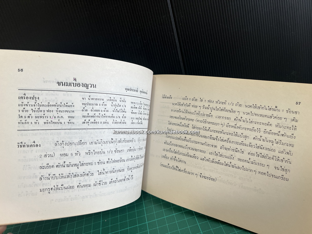 ตำราอาหารคาว หวาน และเครื่องดื่ม / อนุสรณ์งานพระราชทานเพลิงศพ คุณสนอง ตัณฑิกุล