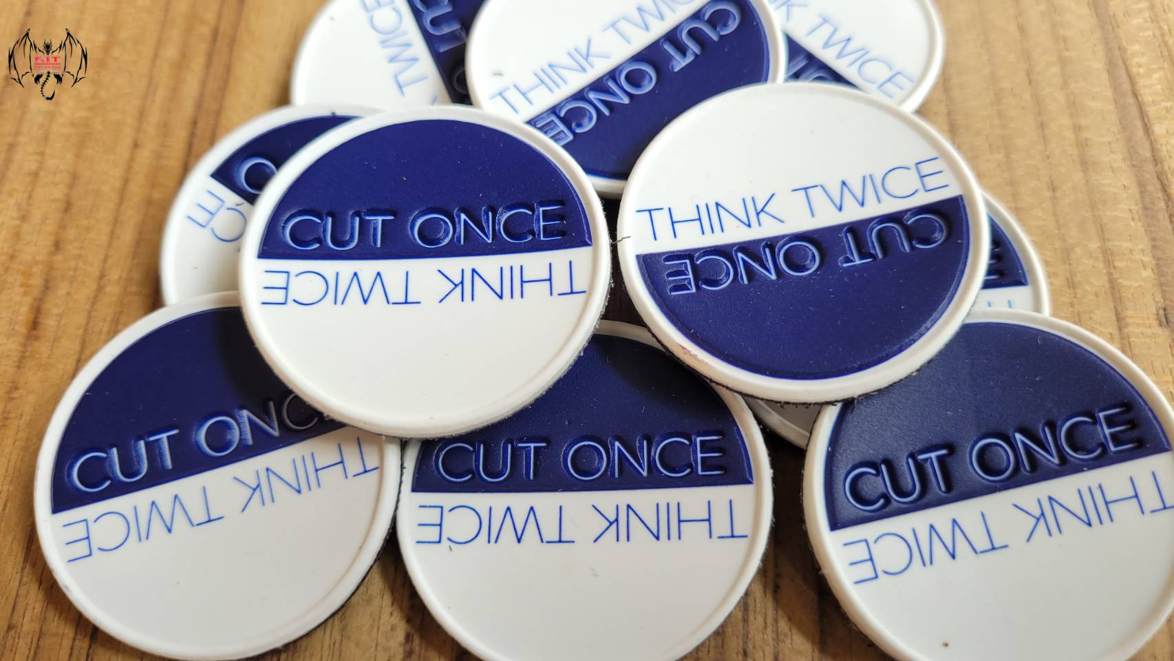 CRK PATCH PVC "THINK TWICE"