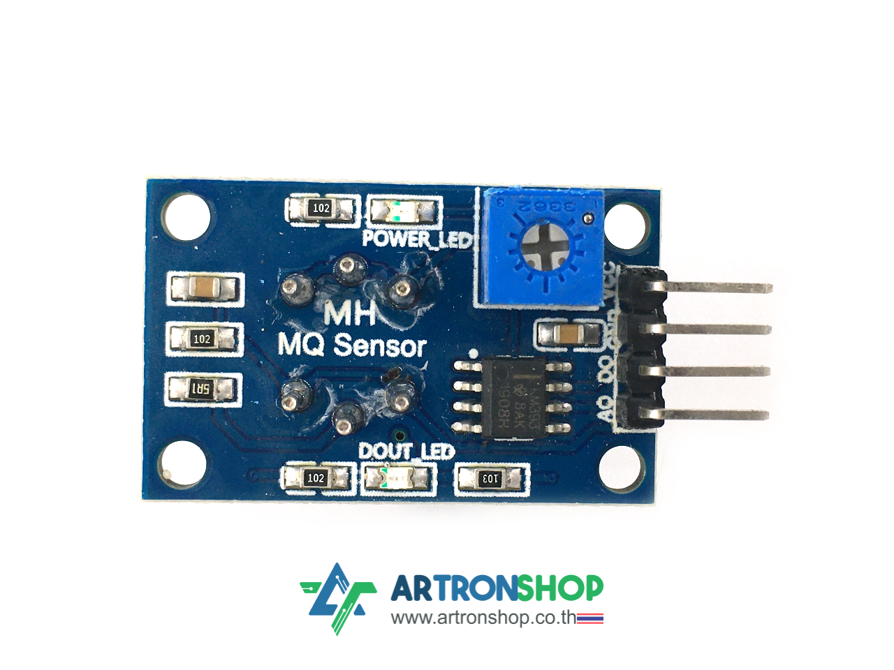 MQ-8 เซ็นเซอร์ตรวจจับแก๊สไฮโดรเจน