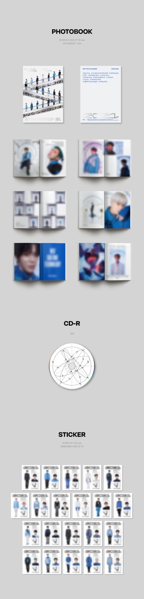 อัลบั้ม #NCT The 3rd Album ‘Universe’ (พรีออเดอร์)