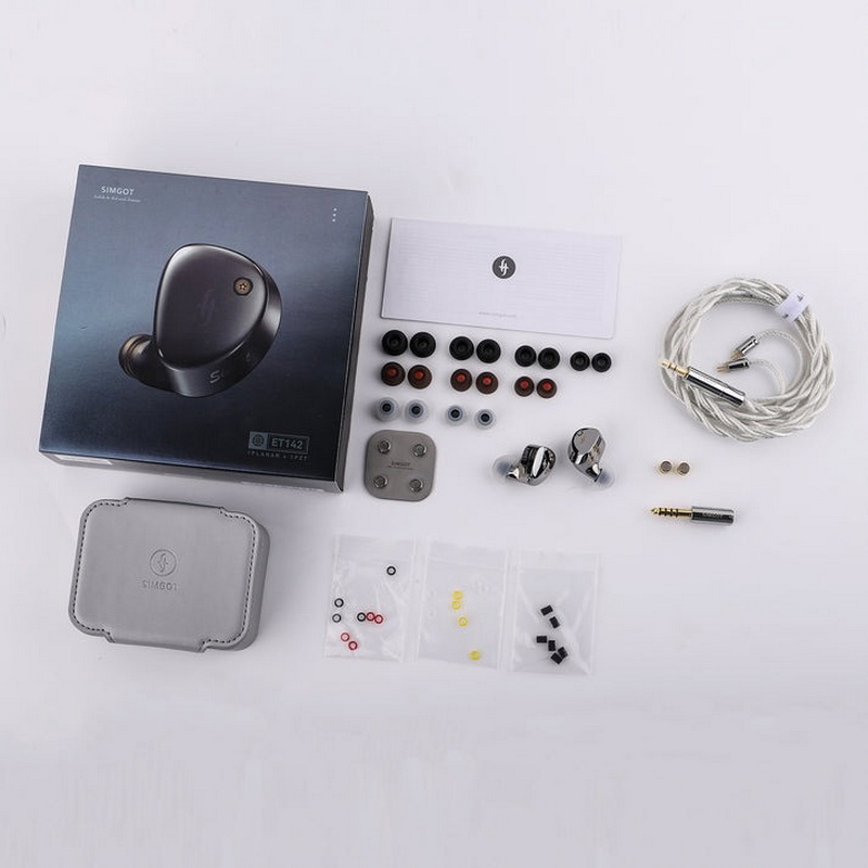 Simgot ET142 หูฟัง IEMs 2 ไดรเวอร์ Planar + Piezoelectric เปลี่ยนท่อนำเสียงได้ ประกันศูนย์ไทย