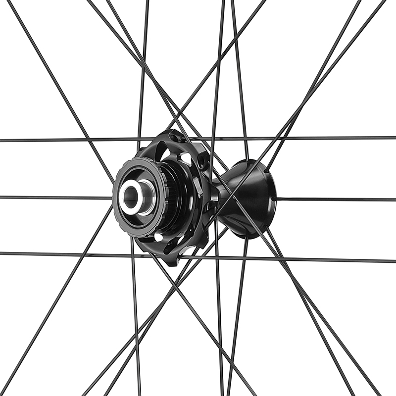 ชุดล้อเสือหมอบ CAMPAGNOLO BORA WTO 60 DISC Center Lock 28" Wheelset Carbon Wheelset, DARK 2020(ยางงัด)