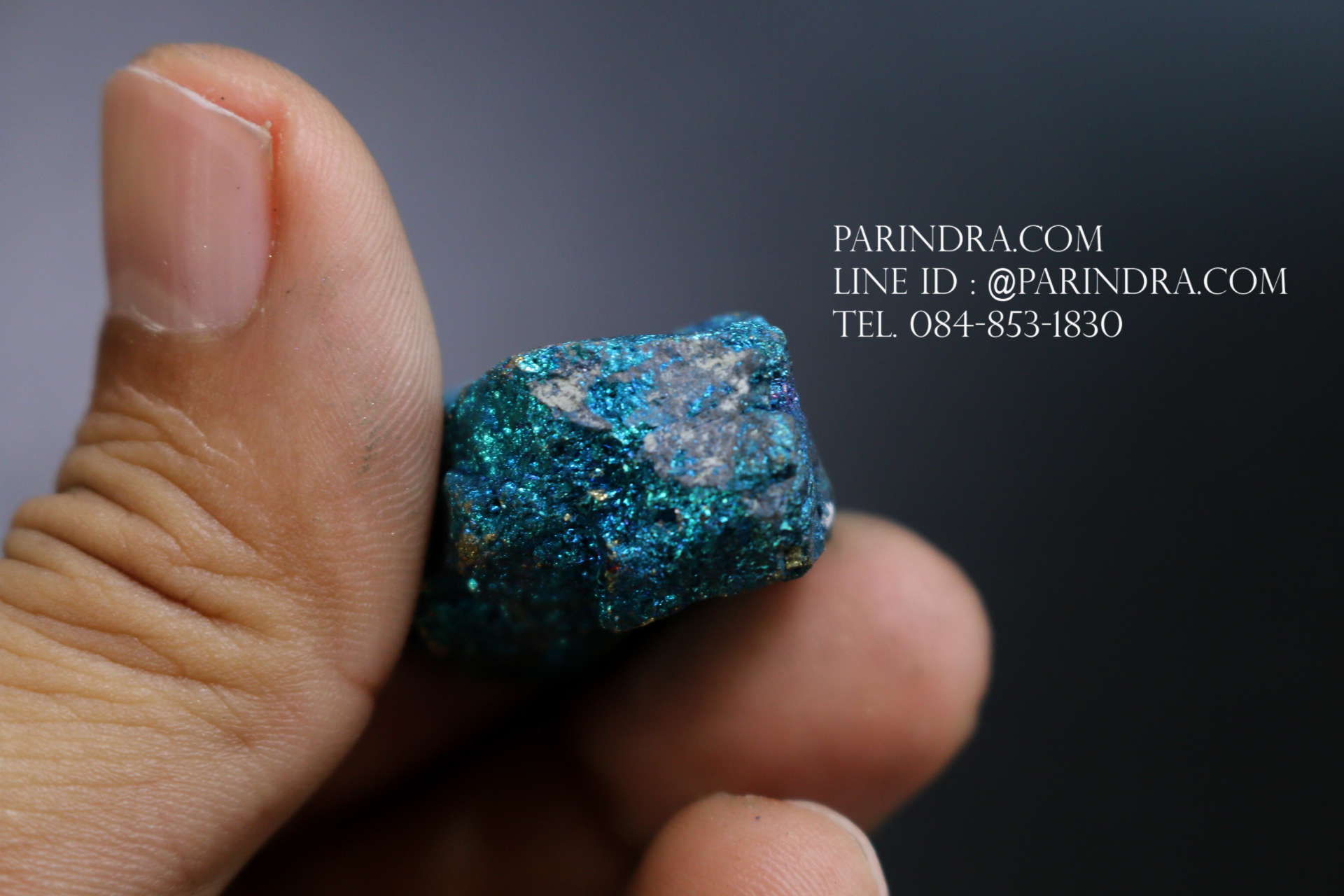 สินแร่นกยูง PEACOCK ORE (Bornite) ขนาด 30.7 กรัม #BOR006