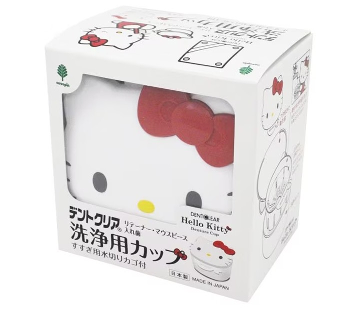 ถ้วยล้างรีเทนเนอร์จากญี่ปุ่น! Hello Kitty Retainer Washing Cup