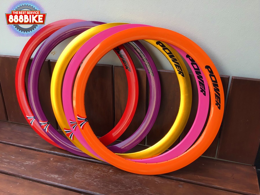 ขอบล้ออลูมิเนียมสองชั้น 700C 36H "Power Cycle) สูง 50 มม.,P14DT-50 (ขาย/วง)