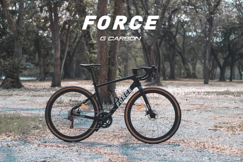 จักรยานเสือหมอบ FORCE Gravel Bike ดิสเบรคน้ำมัน ชุดขับ Retrospec 2x11 sp 700*40C 2022