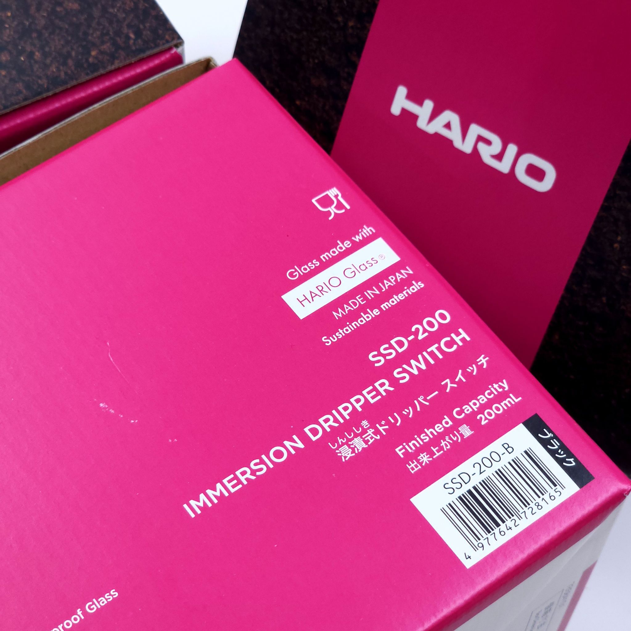 HARIO SSD-200-B Dipped Dripper Switch 02 ขนาด 200ml ดริปเปอร์แบบสวิทช์