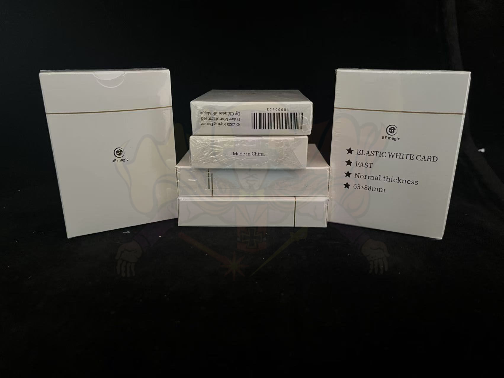 ++ กิมมิกการ์ด มายากล ไพ่หน้าขาว-หลังขาว