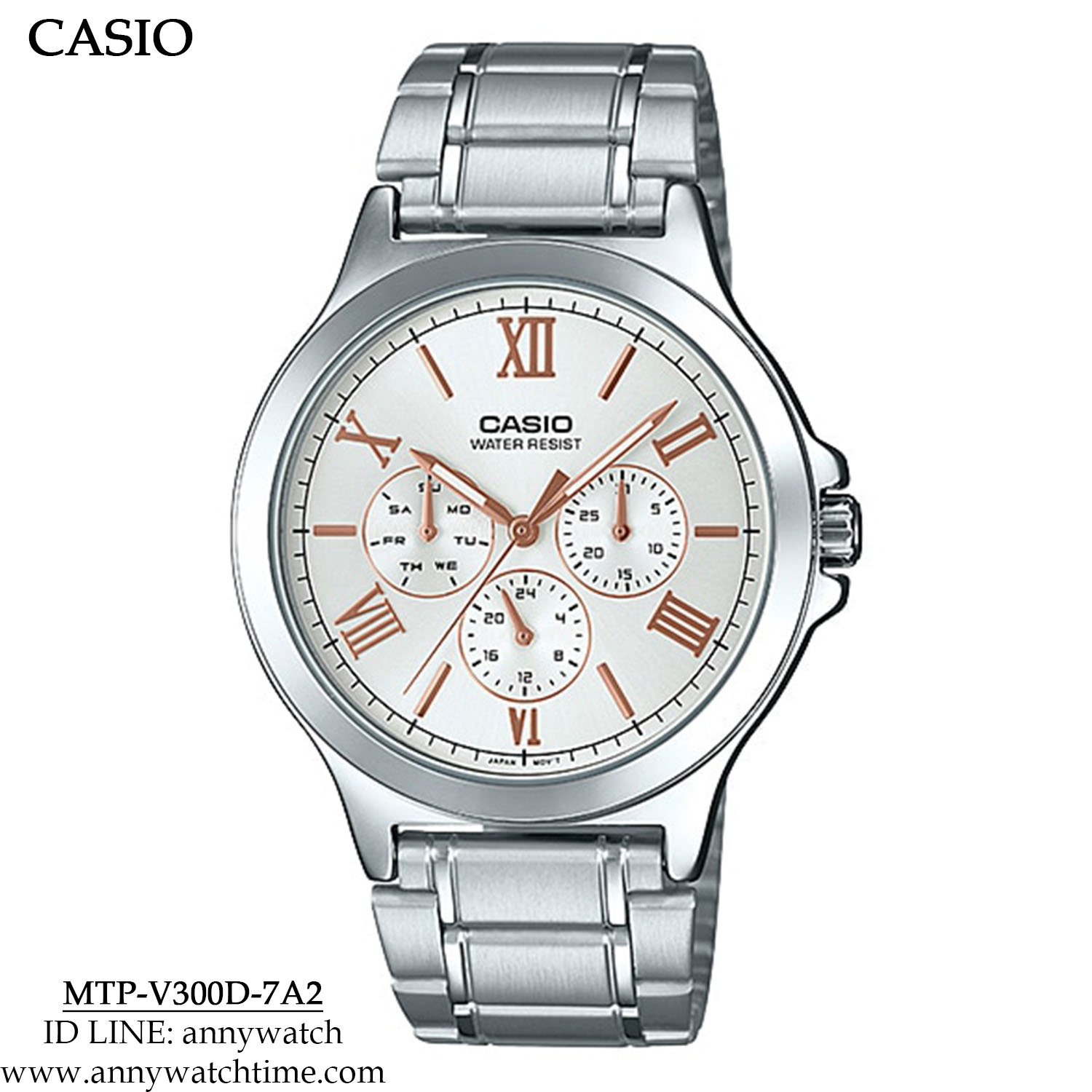 CASIO MTP-V300D-7A2