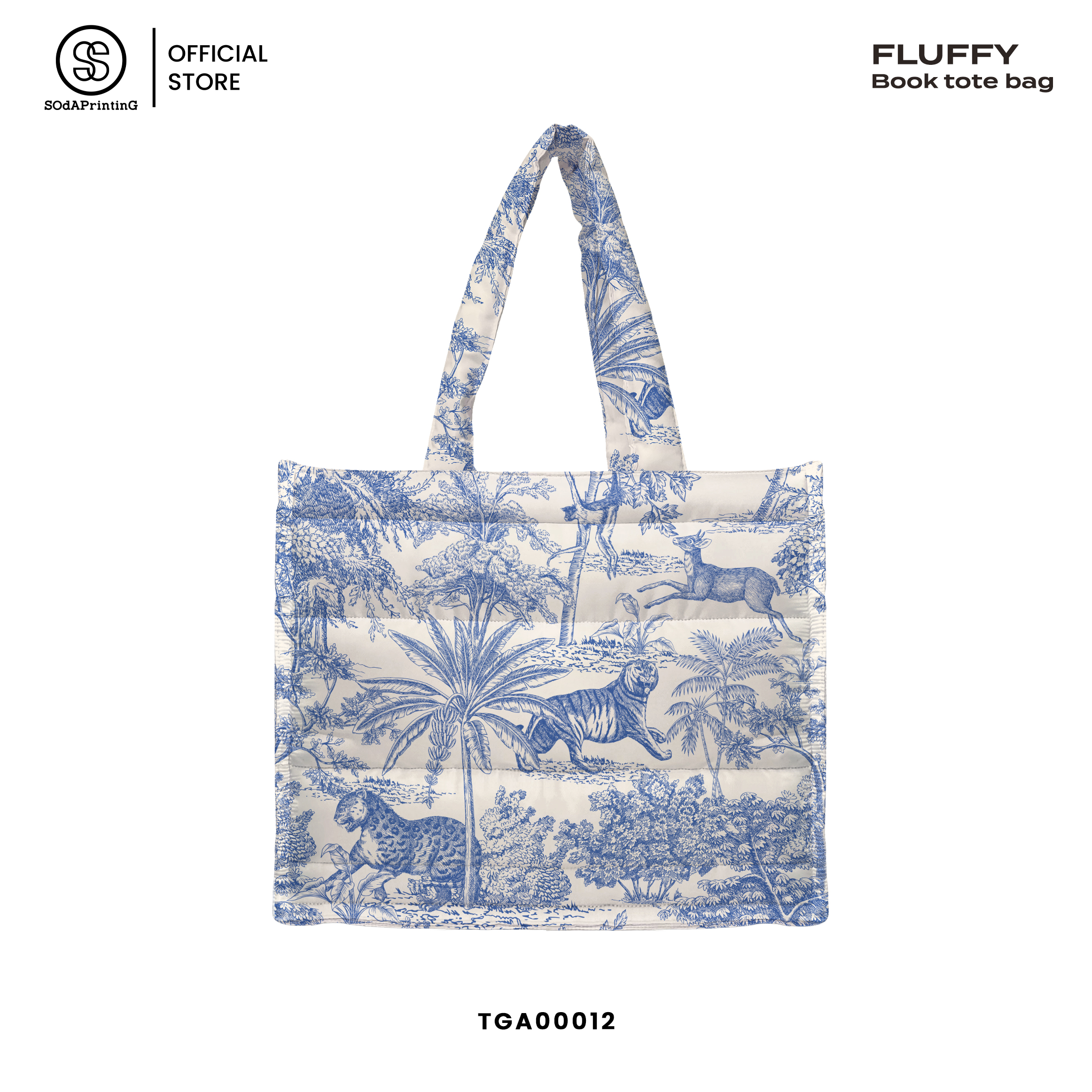 กระเป๋า Fluffy Book Tote Bags Forest Collection รหัส TGA00011-TGA00020 #FluffyBookToteBag