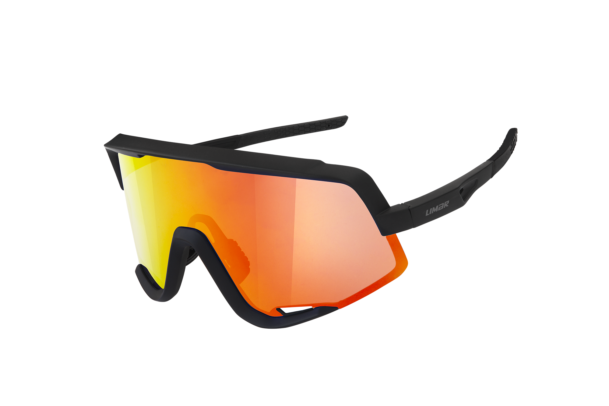 แว่นกันแดด Limar CAOS cycling sungalsses กรอบแว่นผลิตจาก Grilamid TR90 น้ำหนักเบา ยืดหยุ่น และทนทานมากกว่าโพลีคาร์บอเนตทั่วไป ป้องกันรังสี UV400 ได้ 100%