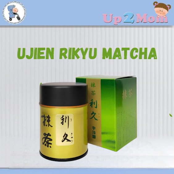 ชาเขียวมัทฉะพรีเมียม "利久 (Rikyu)" Matcha จาก Ujien – แบรนด์ดังจากอุจิ เกียวโต 30gram
