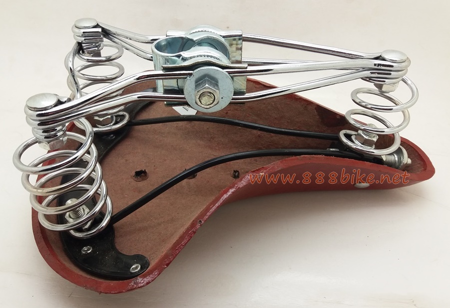 เบาะจักรยาน PVC SADDLE รุ่นโบราณ,TYSD7002