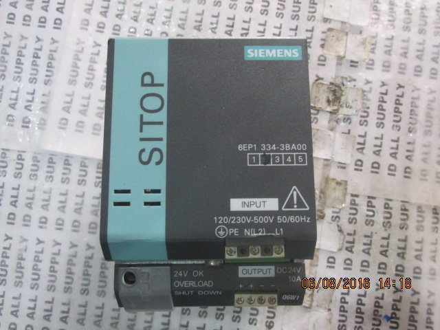 6EP1334-3BA00 PLC “ SIEMENS ”