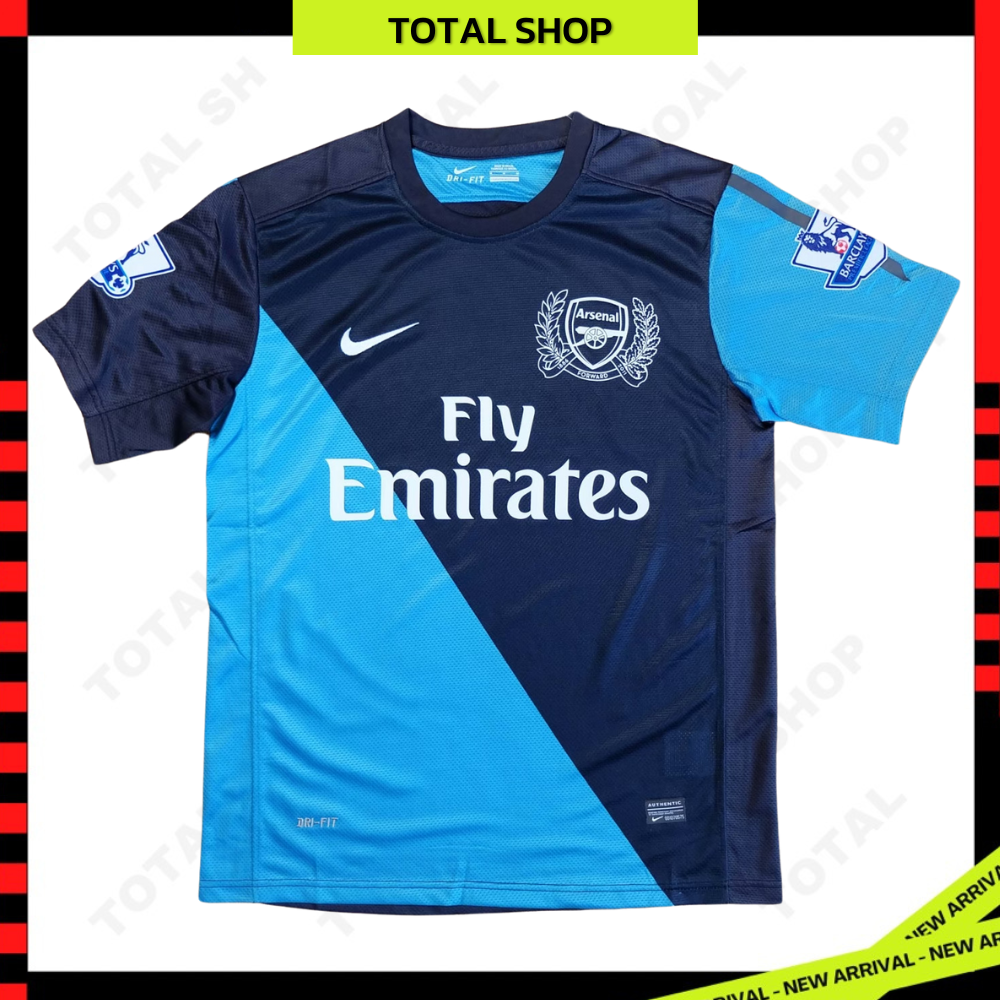 Arsenal Away Shirt 2011/12 Vintage Jersey เสื้อฟุตบอลอาร์เซนอลย้อนยุค