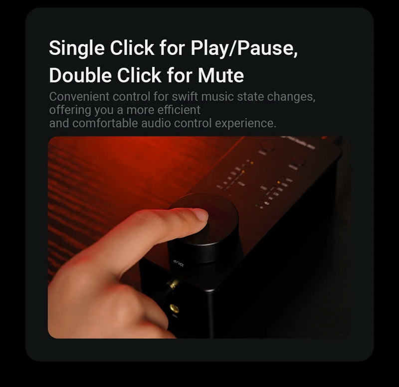 Fosi Audio SK02 DAC/AMP ตั้งโต๊ะขนาดเล็ก ชิป ESS ES9038Q2M+SGM8262 ประกันศูนย์ไทย