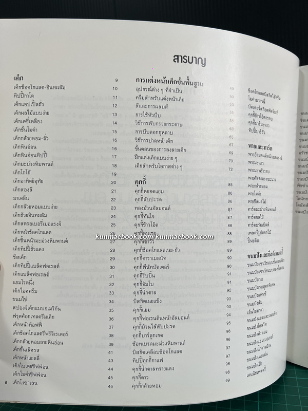 ตำราทำขนมจากแป้งสาลี เล่ม 2 โดยโรงเรียนสอนการผลิตอาหารและขนมมาตรฐาน UFM