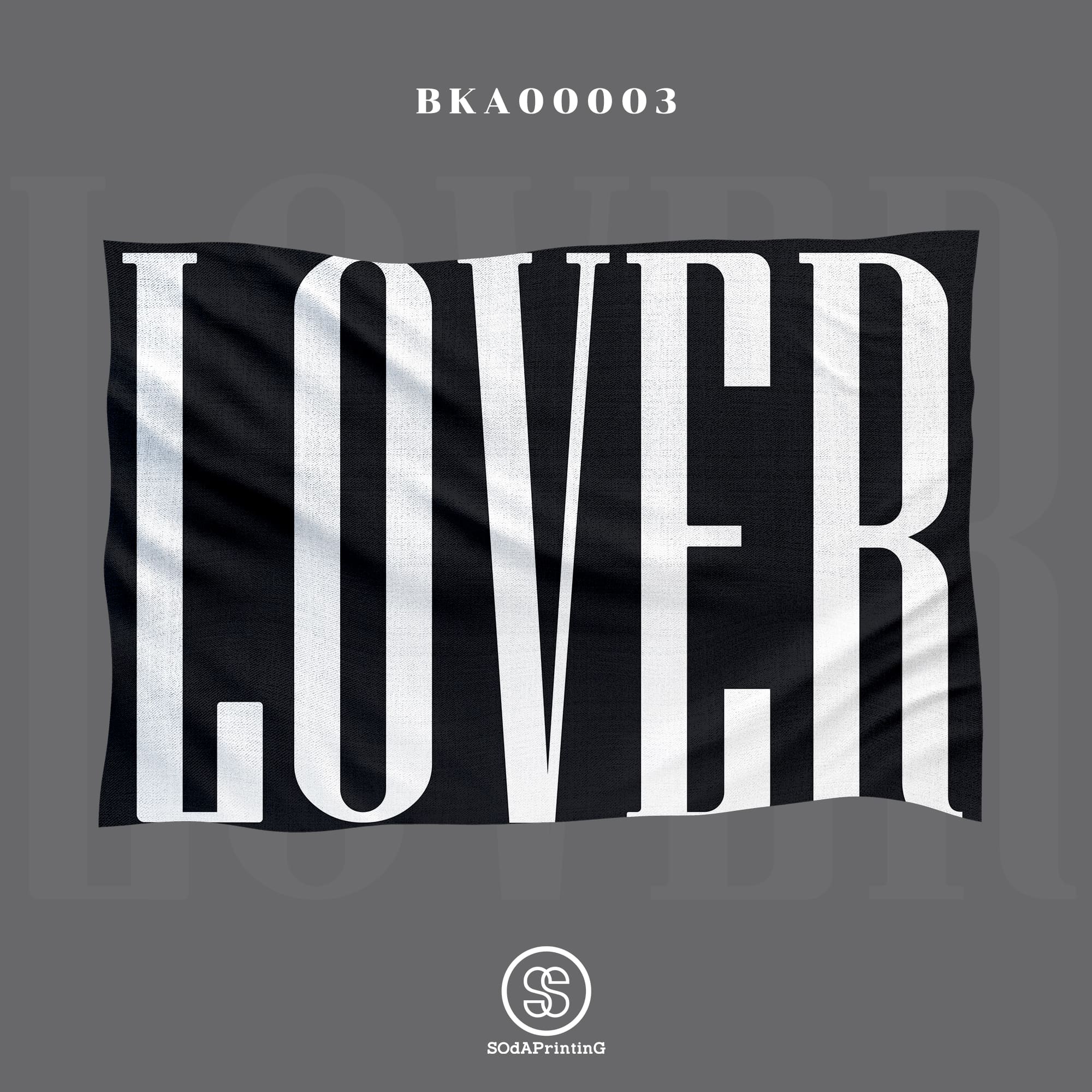 ผ้าห่มอเนกประสงค์ พิมพ์ลาย LOVER รหัส BKA00003 #SOdAblanket #SodAhome