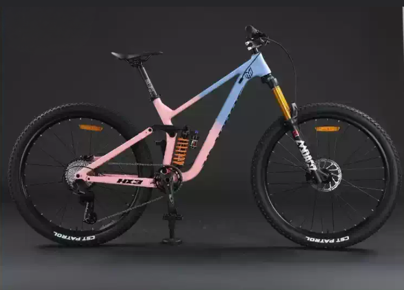จักรยานเสือภูเขา HmBrOS HX3 Soft Tail 10 สปีด ดิสก์เบรกน้ำมัน 27.5 นิ้ว | โช้คหน้า-หลัง | มีหลายสี