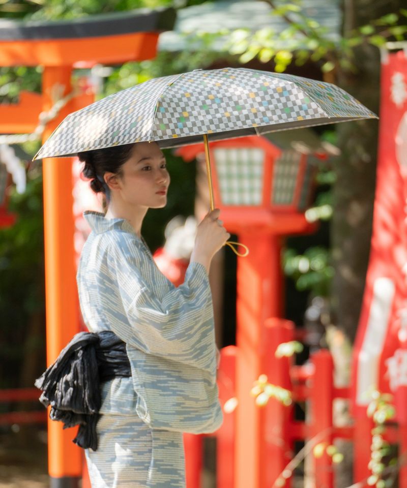 ร่มพับ WPC ร่มพับกันแดด 100% "Omamori Parasol" – ร่มนำโชค สไตล์เครื่องรางญี่ปุ่น *2025 Collection*
