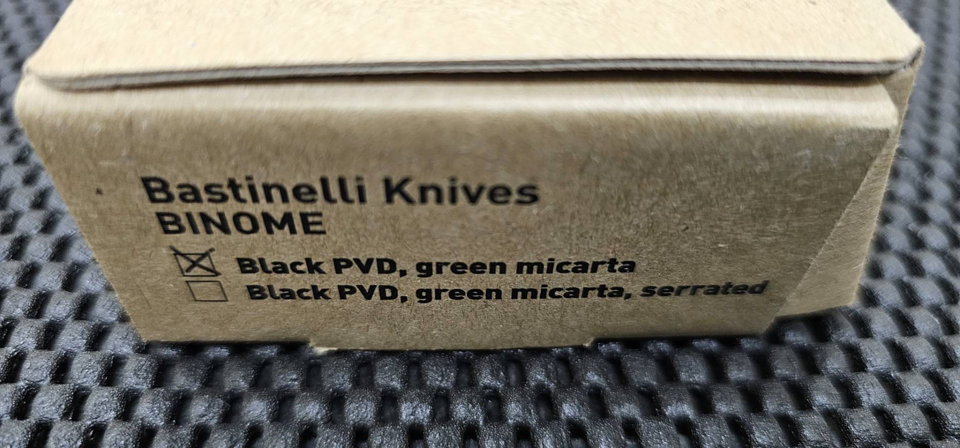 Bastinelli Creations Binome Fixed Blade