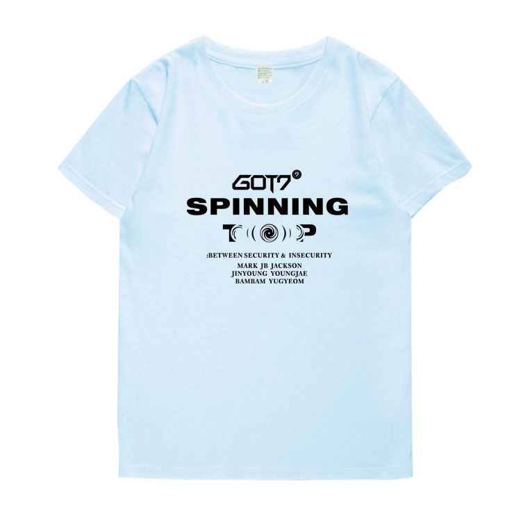 เสื้อยืด (T-Shirt) GOT7 - SPINNING TOP
