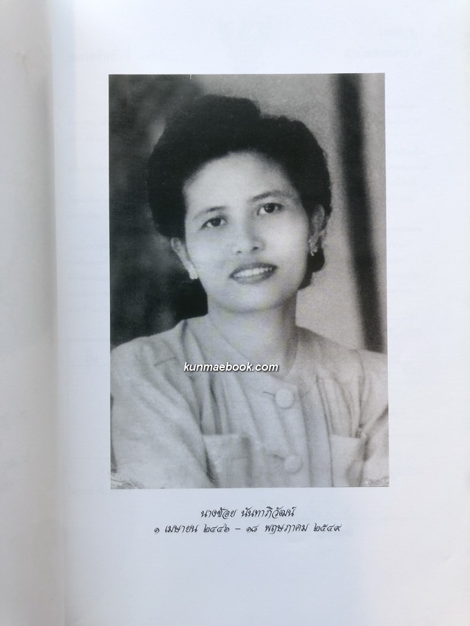 อนุสรณ์ในงานพระราชทานเพลิงศพ นางช้อย นันทาภิวัฒน์