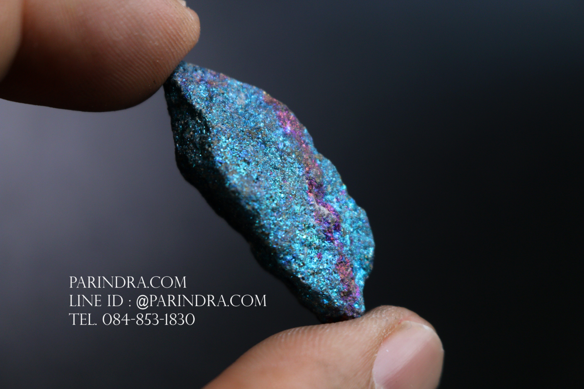 สินแร่นกยูง PEACOCK ORE (Bornite) ขนาด 8.5 กรัม #BOR005