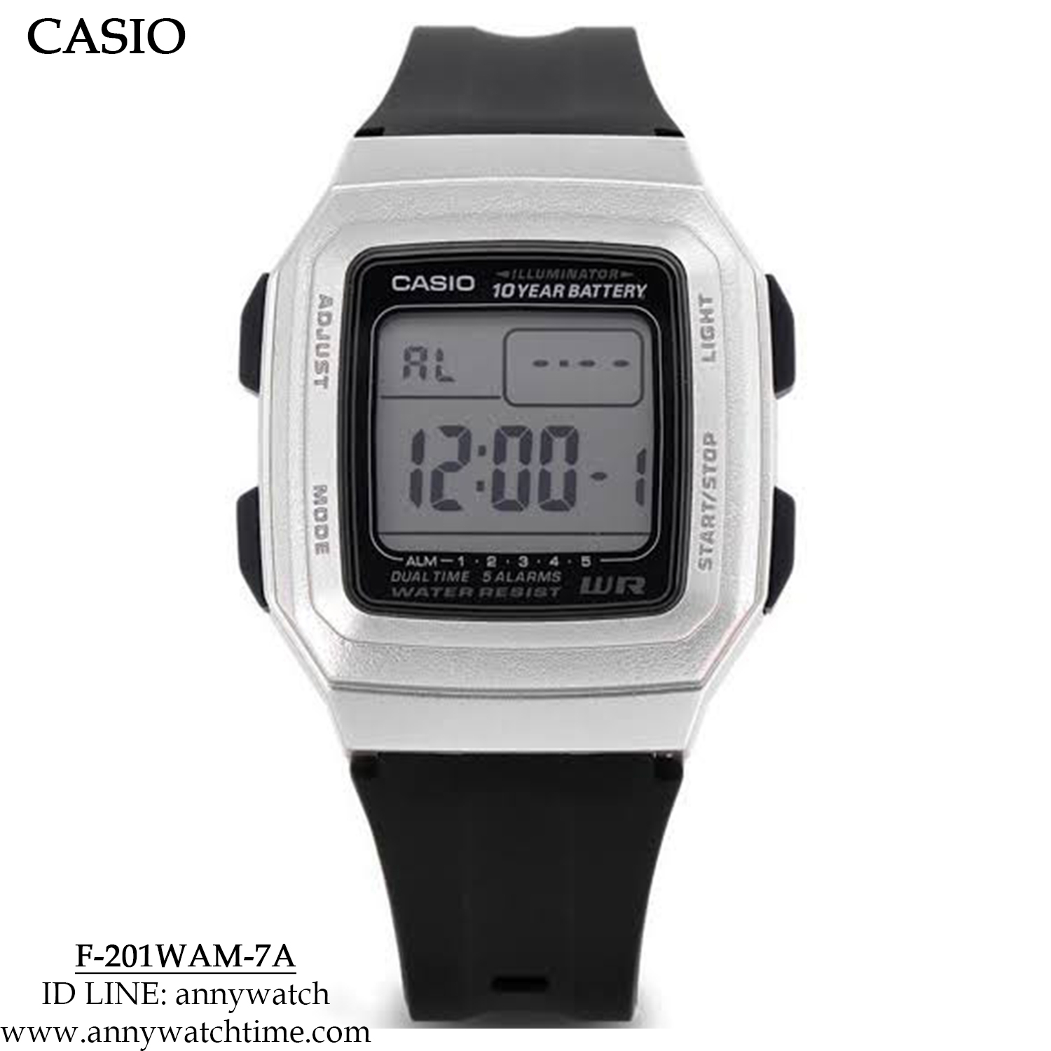 CASIO F-201WAM-7A