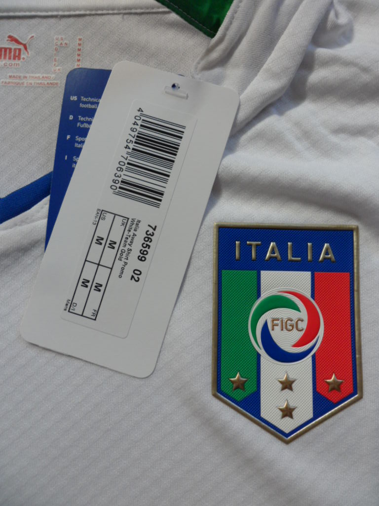เสื้อฟุตบอล ทีมชาติอิตาลี Player Version ชุดเยือน ชุดลุยศึกฟุตบอลโลก 2010 ใหม่ M-Size / ITALY Football Shirt Player Version Away Kit World Cup 2010 Jersey NEW M-Size