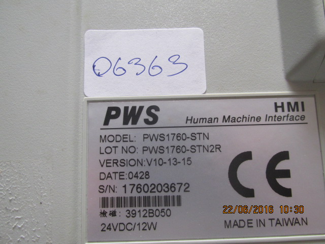 LCD TOUCH SCREEN “ HITECH ” รุ่น PWS1760-STN