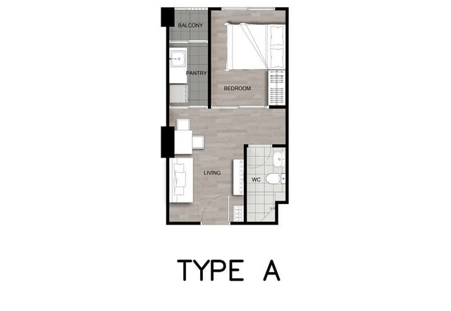 ให้เช่าคอนโด เดอะ คิทท์ พลัส พหลโยธิน-คูคต ตึกA 28 ตรม.เฟอร์ครบ มีเครื่องซักผ้า ใกล้รถไฟฟ้าคูคต