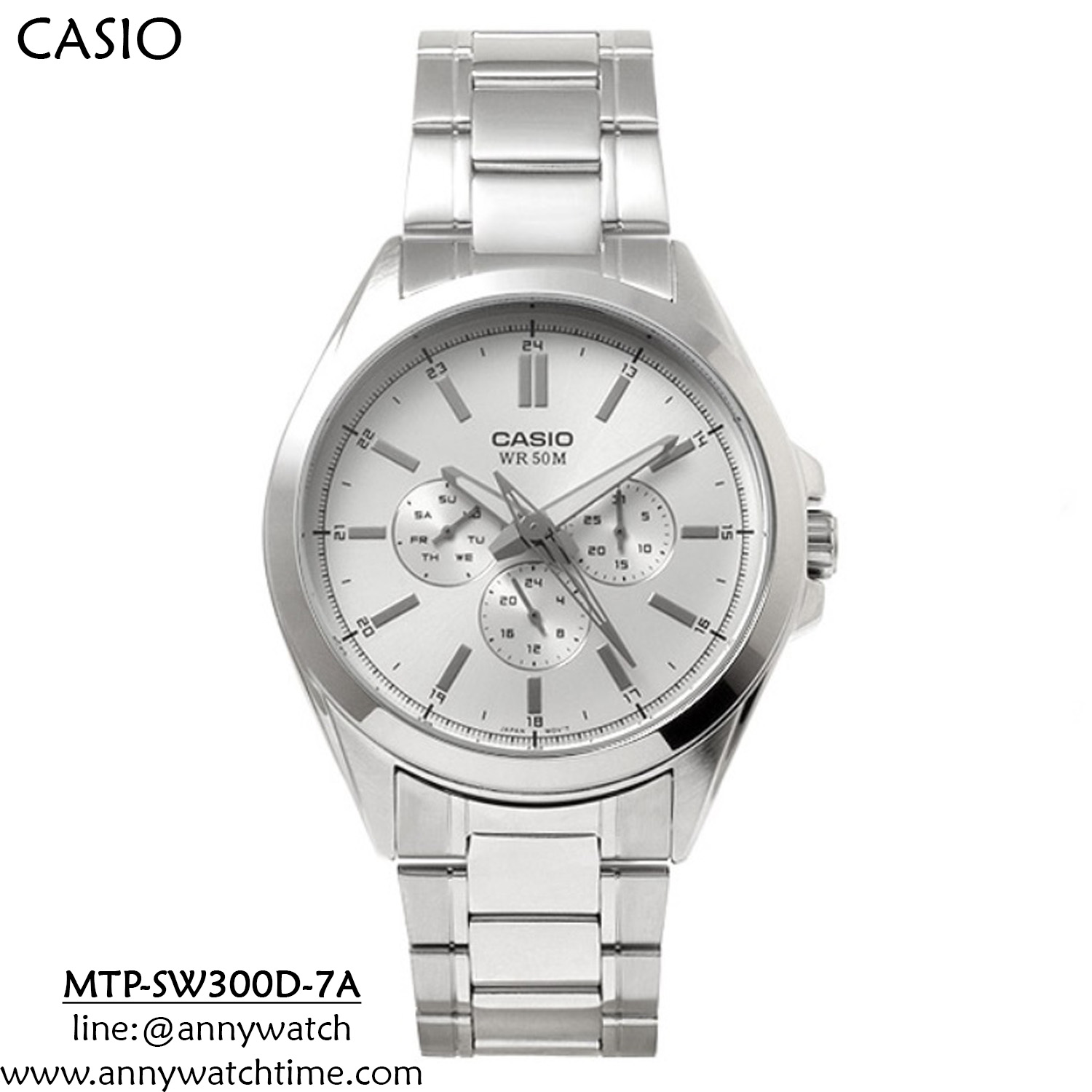 CASIO MTP-SW300D-7A