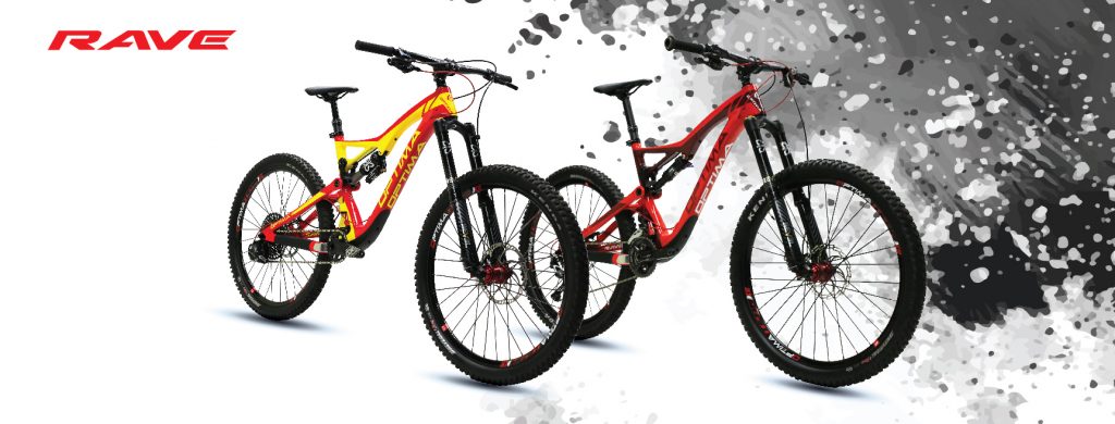 จักรยานเสือภูเขาฟูลซัส OTPIMA RAVE PRO FULL SUSPENSION, โช๊คหน้า X-Fusion Revel Air 22speed XT ล้อ 27.5