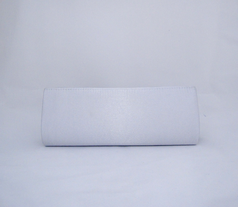 พร้อมส่ง Evening Clutch กระเป๋าออกงาน สีเทาเงิน