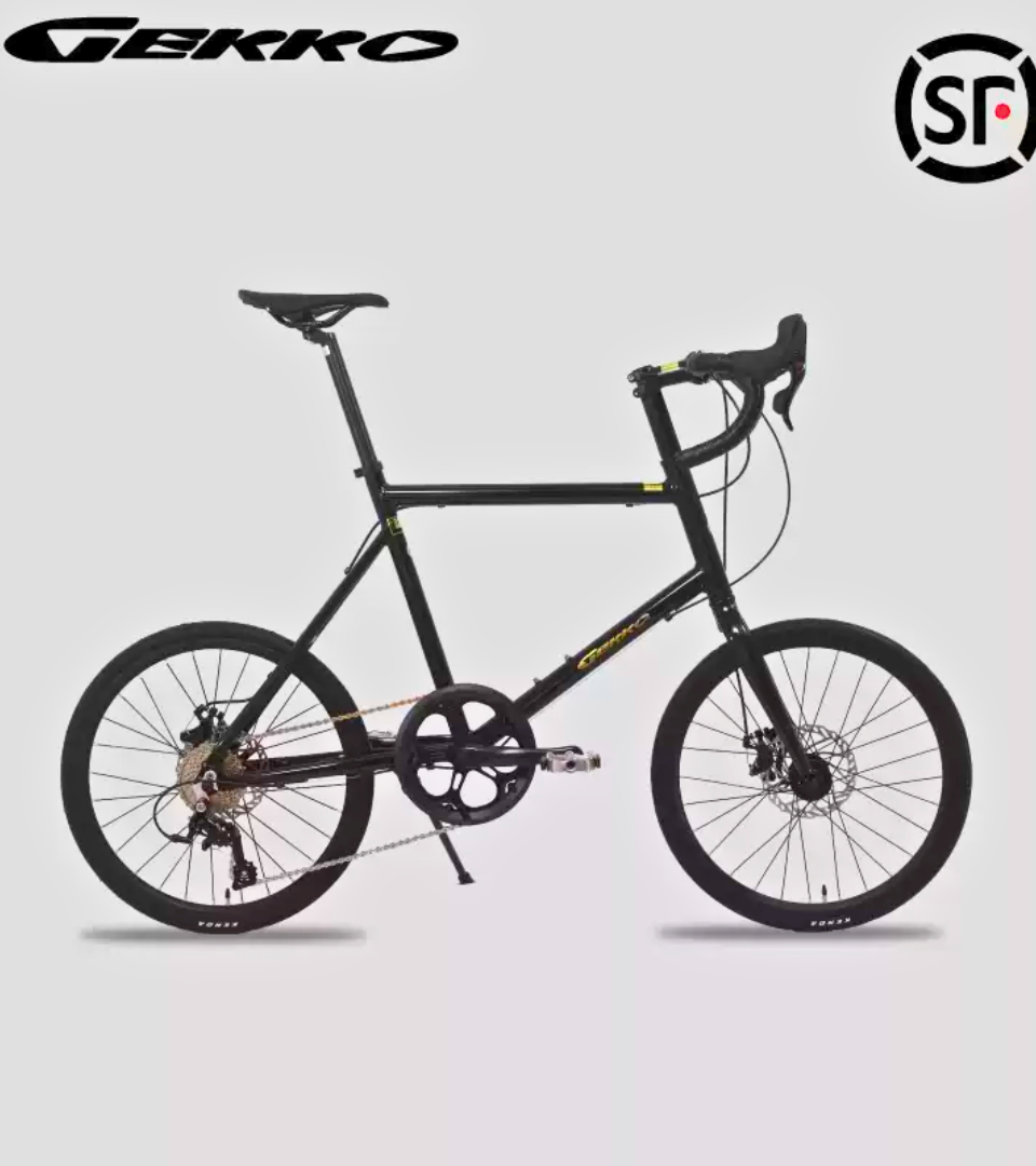 จักรยาน GEKKO MR100 Mini Velo Bike | เฟรมอลูมิเนียม 20 นิ้ว ดิสก์เบรก 9 สปีด