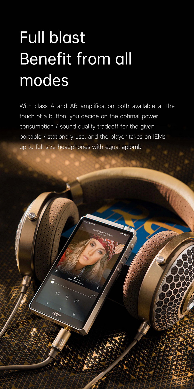 Hiby R6iii DAP พกพาระดับเรือธงปรับ Class แอมป์ได้ รองรับ MQA ประกันศูนย์ไทย