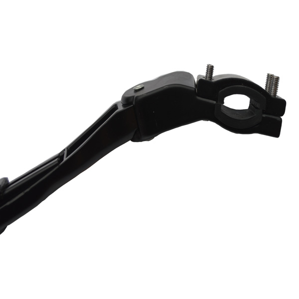 ขาตั้งอลูมิเนียม จับจุดเดียว ปรับระดับได้ สีดำ HS-001 ADJUSTABLE KICK STAND