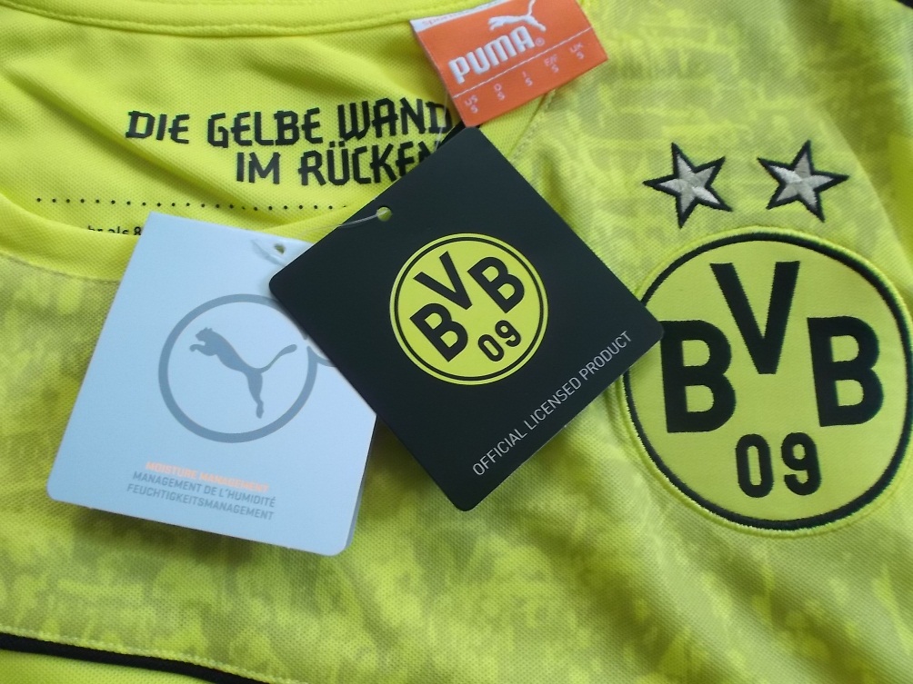 เสื้อฟุตบอล ทีมสโมสรโบรุสเซีย ดอร์ทมุนด์ ชุดเหย้า Winter Edition 2013/14 ใหม่ S-Size / BORUSSIA DORTMUND Football Shirt Home Kit Winter Edition 2013/14 Jersey NEW S-Size
