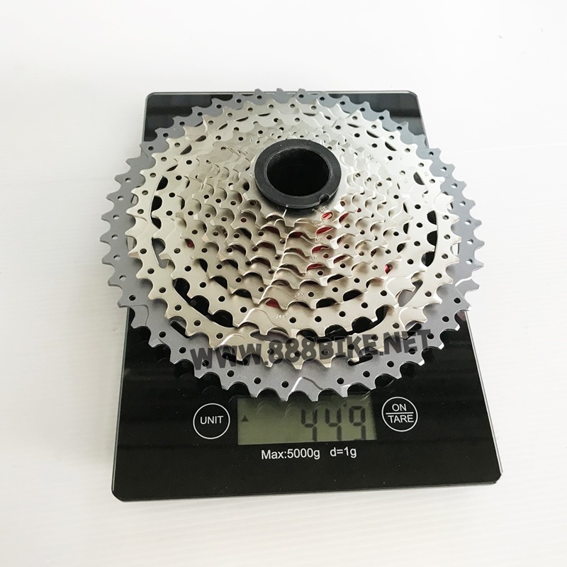 สเตอร์หลัง SUNRACE ,CS-MX3, 11-46T CASSETTE MTB 10 SPEED CHAMPAGNE