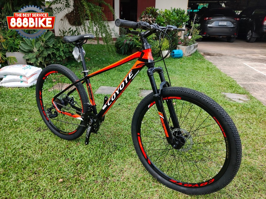 จักรยานเสือภูเขา COYOTE SKIPPER เฟรมอลู ล้อ 27.5, เกียร์ชิมาโน่ 24 สปีด ปี 2021