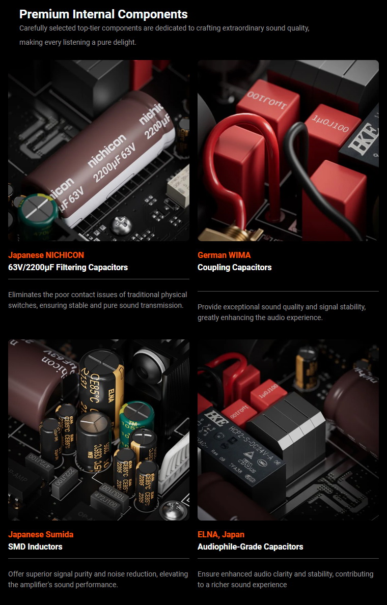 Fosi Audio V3 Mono Amplifier ตั้งโต๊ะ Class D ชิป TI TPA3255 ทรงพลัง เปลี่ยน OpAmp ได้ ประกันศูนย์ไทย