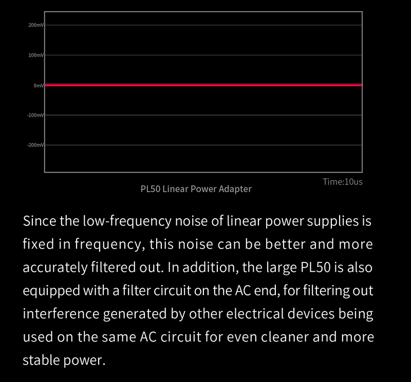 ขาย FiiO PL50 แหล่งจ่ายไฟแบบควบคุมเชิงเส้น เสียงรบกวนต่ำ ประกันศูนย์ไทย