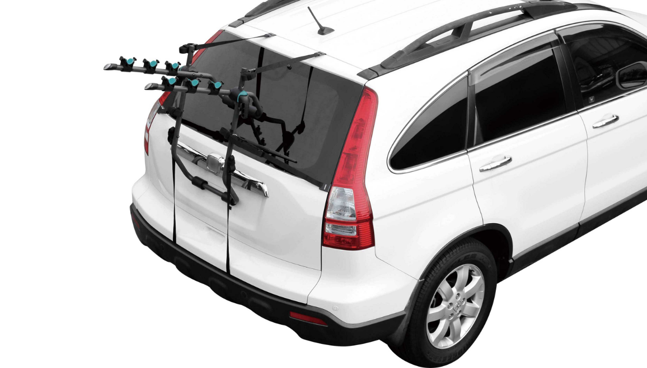 แร็คบรรทุกจักรยาน BNB racks SWIFT TOURING Car Bike Rack (BC-6420-3PS) สำหรับ 3 คัน ทรงหลบสปอยเลอร์ Sedan/ Hatchback/ S.U.V.