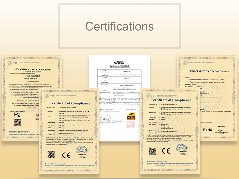 ขาย Topping D10 USB DAC ระดับ Hi-Res รองรับ DSD256 , 384kHz/32bit