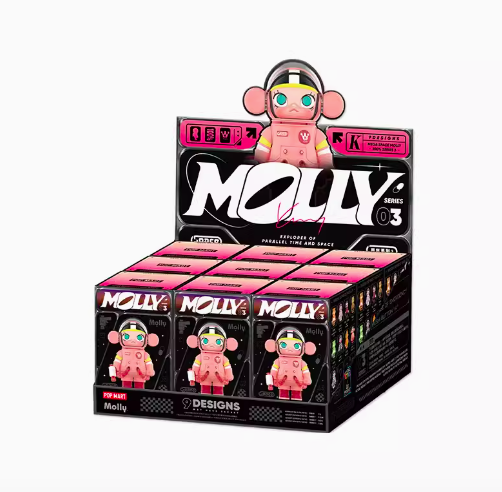 PRE. BOX 9 จุ่ม ลุ้นซีเคร็ท POPMART MEGA SPACE MOLLY 100% นำเข้า 14-25 วัน (ของแท้)