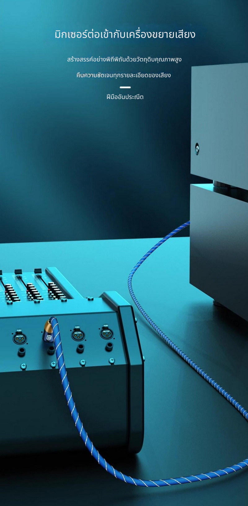 ERTK TOMALEXLR สายสัญญาณเสียง RCA ถึง XLR ตัวผู้ คุณภาพเสียงระดับเทพ ประกันศูนย์ไทย