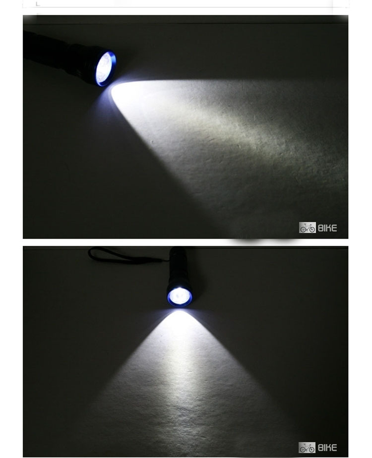 ไฟหน้าจักรยาน 17 Watt ขอบสีแดง ขอบสีทอง LEDSW1