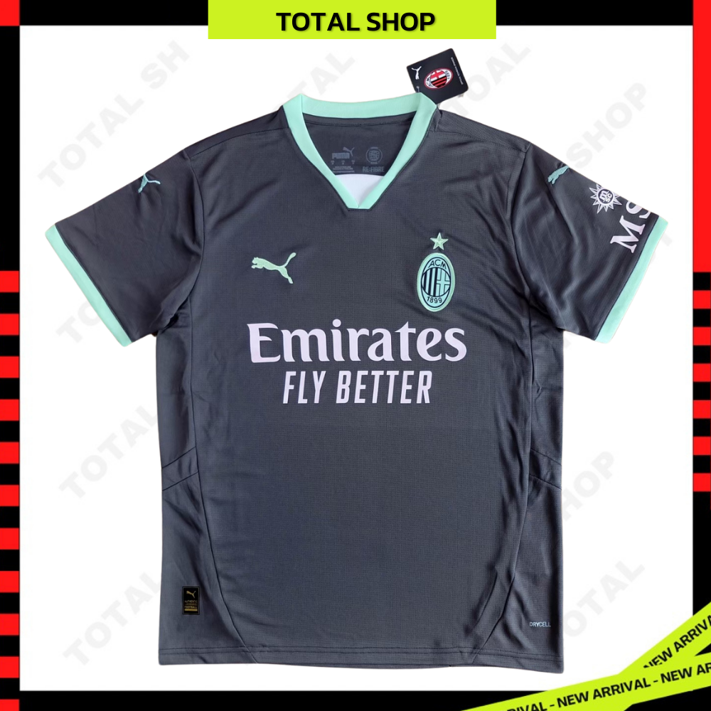 Ac Milan Third 2024/25 Jersey เสื้อเอซีมิลาน ชุดแข่งสาม ฤดูกาลใหม่