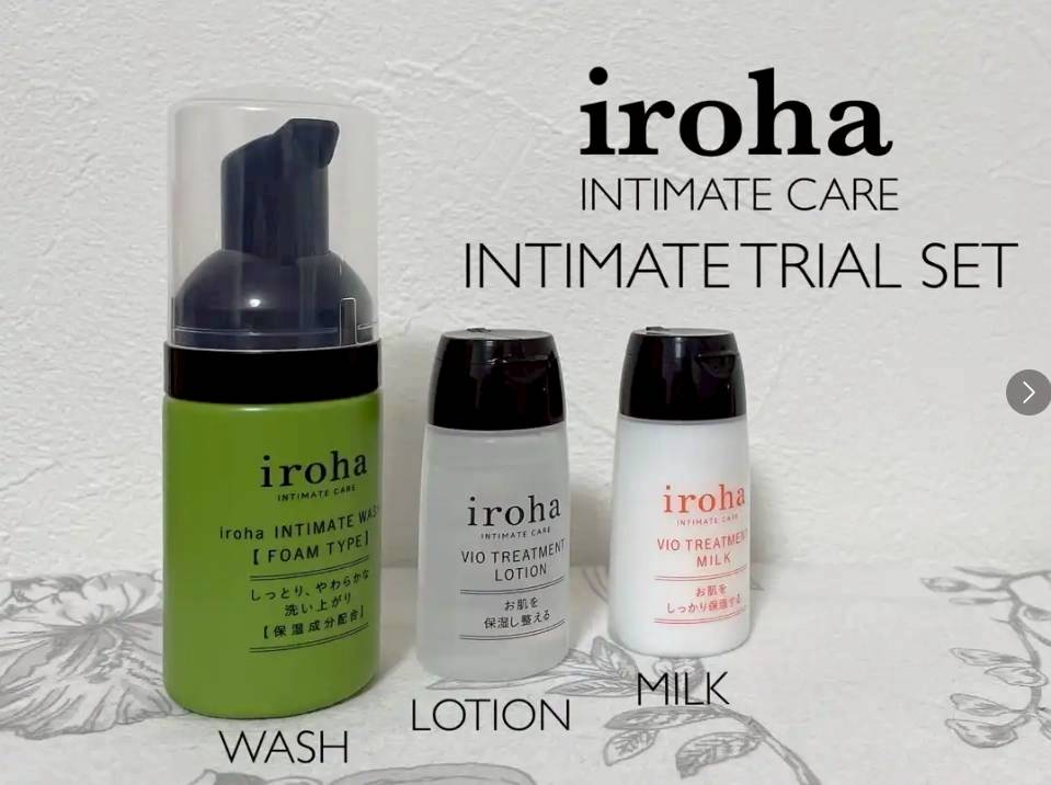 Iroha INTIMATE CARE トライアルセット เซ็ตทดลอง 3 ชิ้น